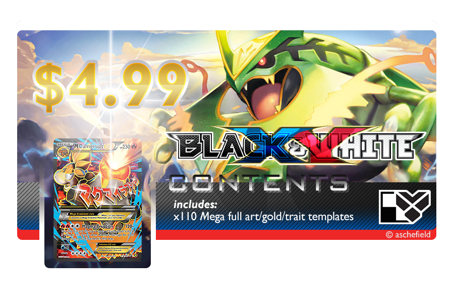 Pokemon BWXY Templates Mega Full Art Pack by aschefield101 on DeviantArt
