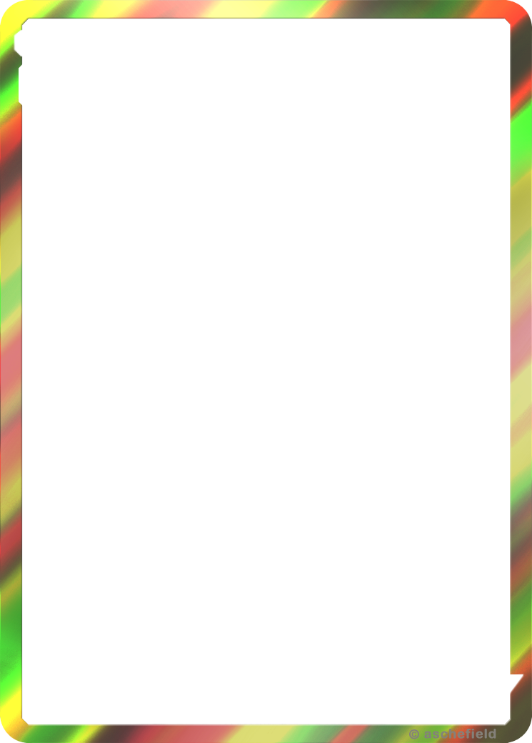 pokemon card border template Holographic Border Pokemon Card Template Fantasy Vibrant Design, Card Clipart, Clipart Deck, Uno Cards Clipart PNG Transparent Image and Clipart for Free Download
