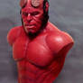 Hellboy silicone bust