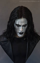 The Crow silicone bust