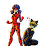 Ladybug e Chat Noir