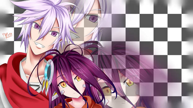 Shuvi and Riku No Game No Life Zero