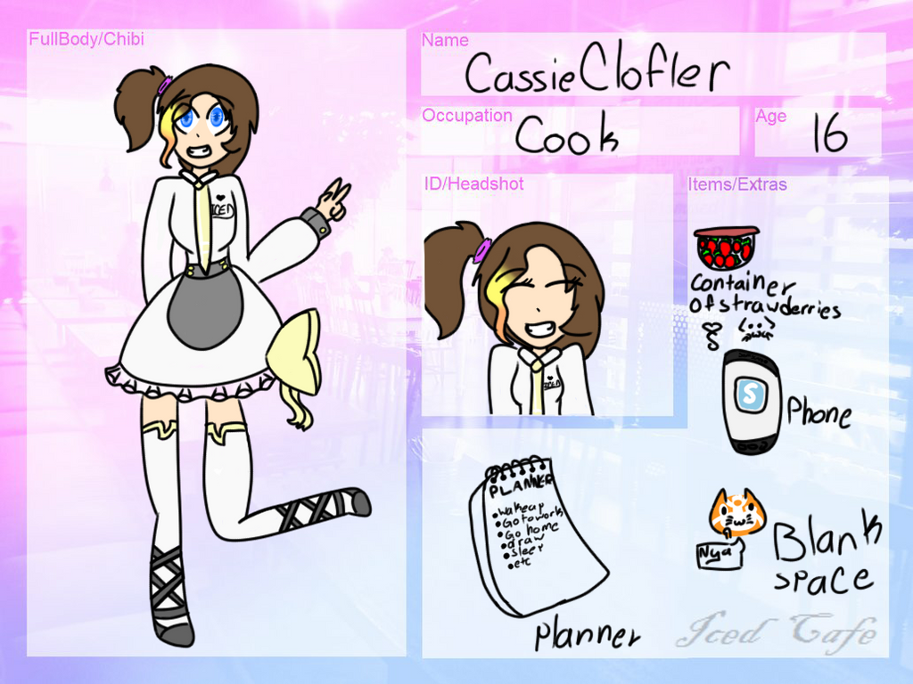 Iced Cafe Application by GalaxyBerries on DeviantArt