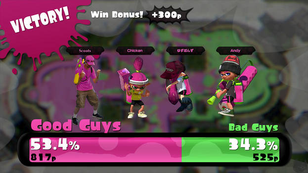 Splatoon cosplay 9 (plus digital manipulation)