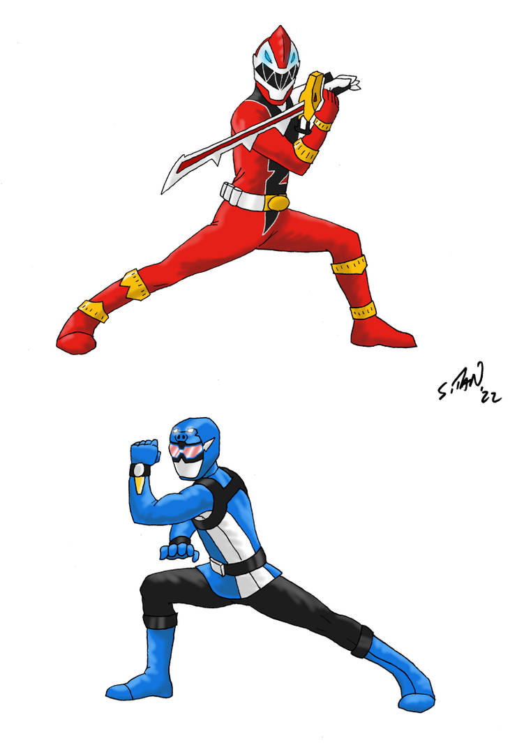Power Rangers drawings by DubyaScott on DeviantArt