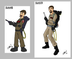 Ghostbusters redraw (15 years)