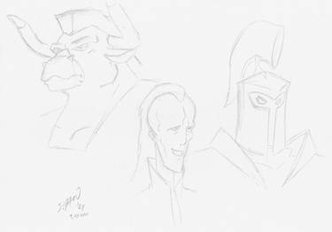 New Olympians sketches