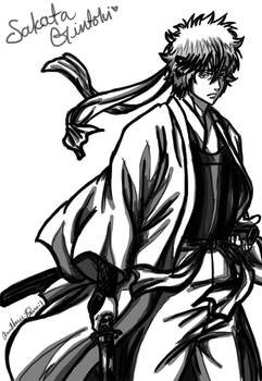 Gintoki Sketch :D