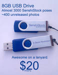 The SenshiStock USB 1.0 Drive - NOW AVAILABLE! by SenshiStock
