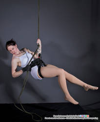 Rope Harness Lowering - Pose Reference