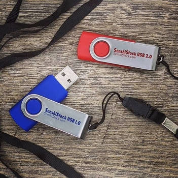 SenshiStock USB Drives 1.0 and 2.0