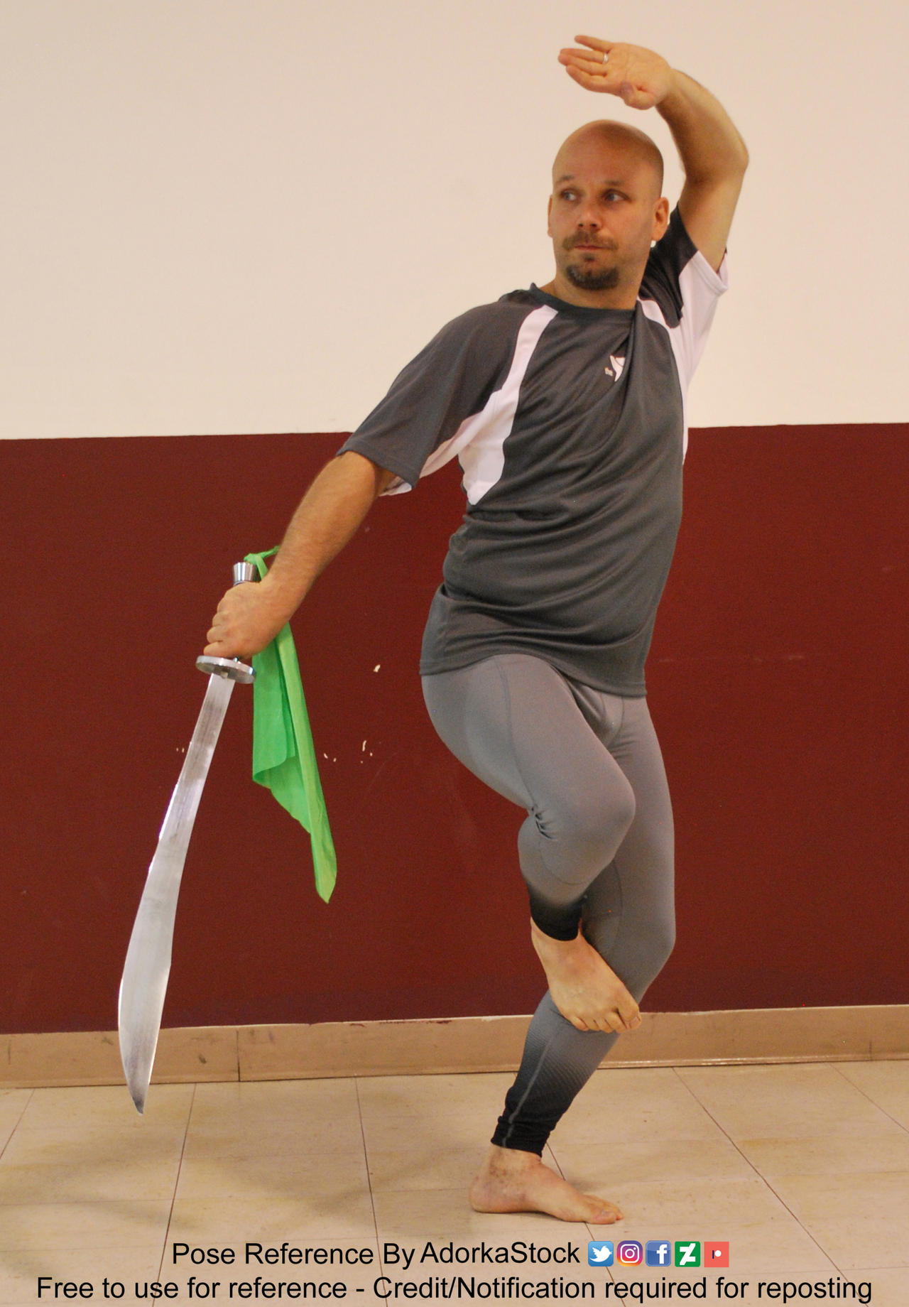 Broadsword Ref. Image Chinese Broadsword Pose Reference Male Figure by AdorkaStock on DeviantArt