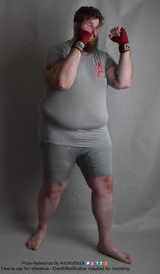 Klause Fists Up Ready To Box Fighter