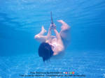 Underwater Falling Shooting Between Legs Pose Ref by AdorkaStock