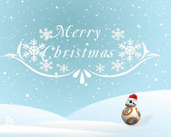 BB Xmas wall paper