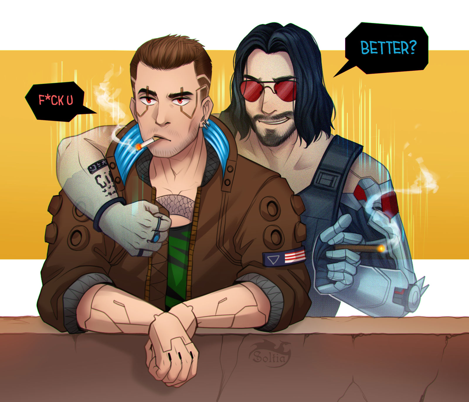 Cyberpunk 2077 by Soltia on DeviantArt