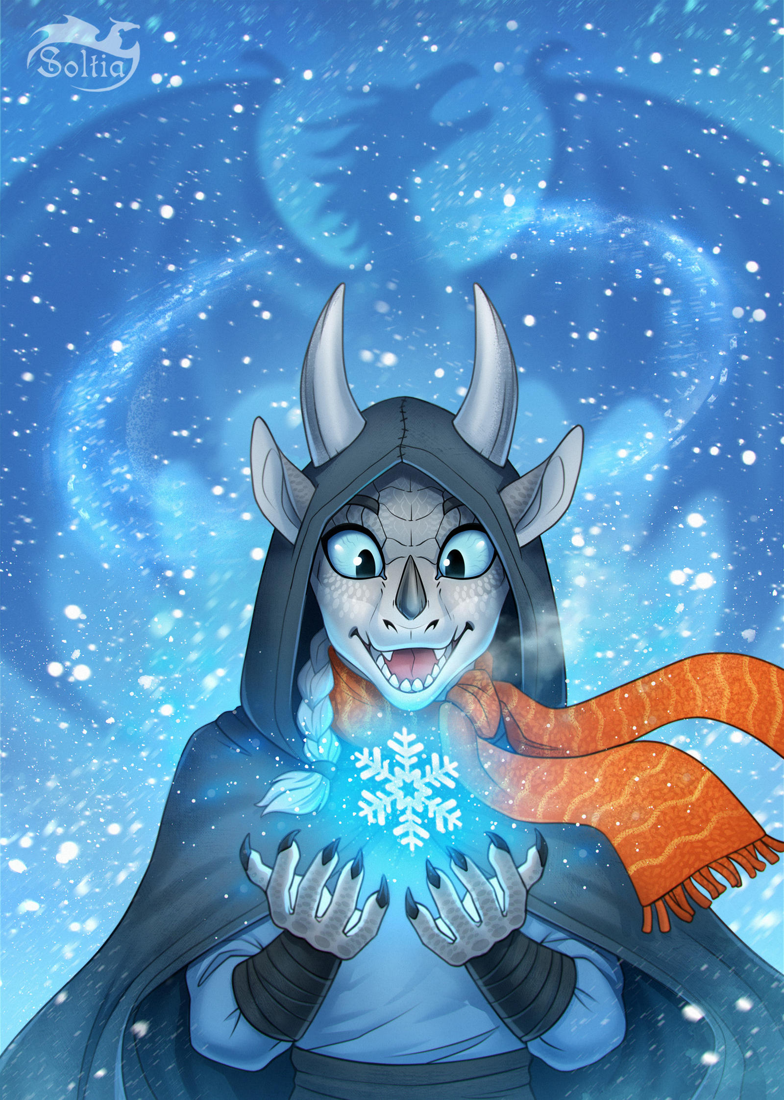 Snowflake by Soltia on DeviantArt