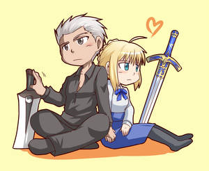 Archer and Saber