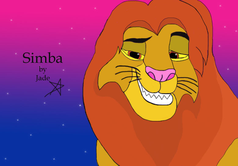 Simba's Realization Simba Revisited by JADEYBABEY on DeviantArt