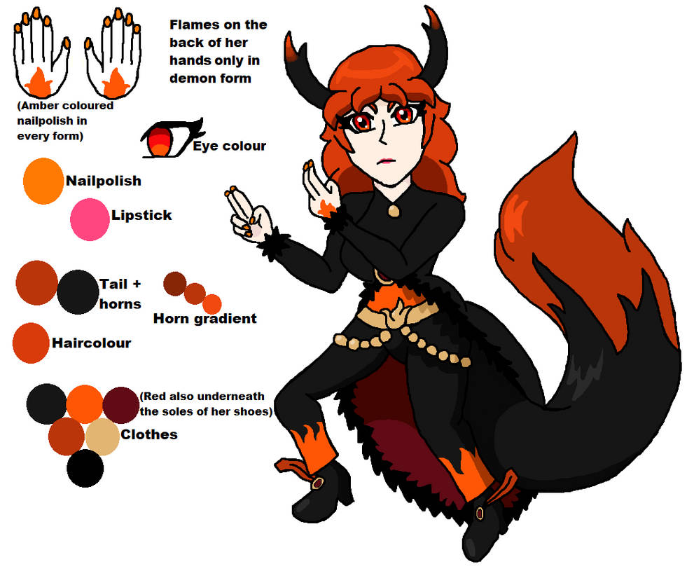 Demon Form by DianaFoxyVolturi on DeviantArt