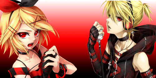 Len and Rin Photoshopped