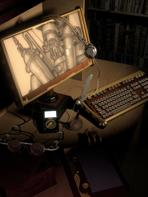Steampunk Computer By Kyvndudeguy On DeviantArt