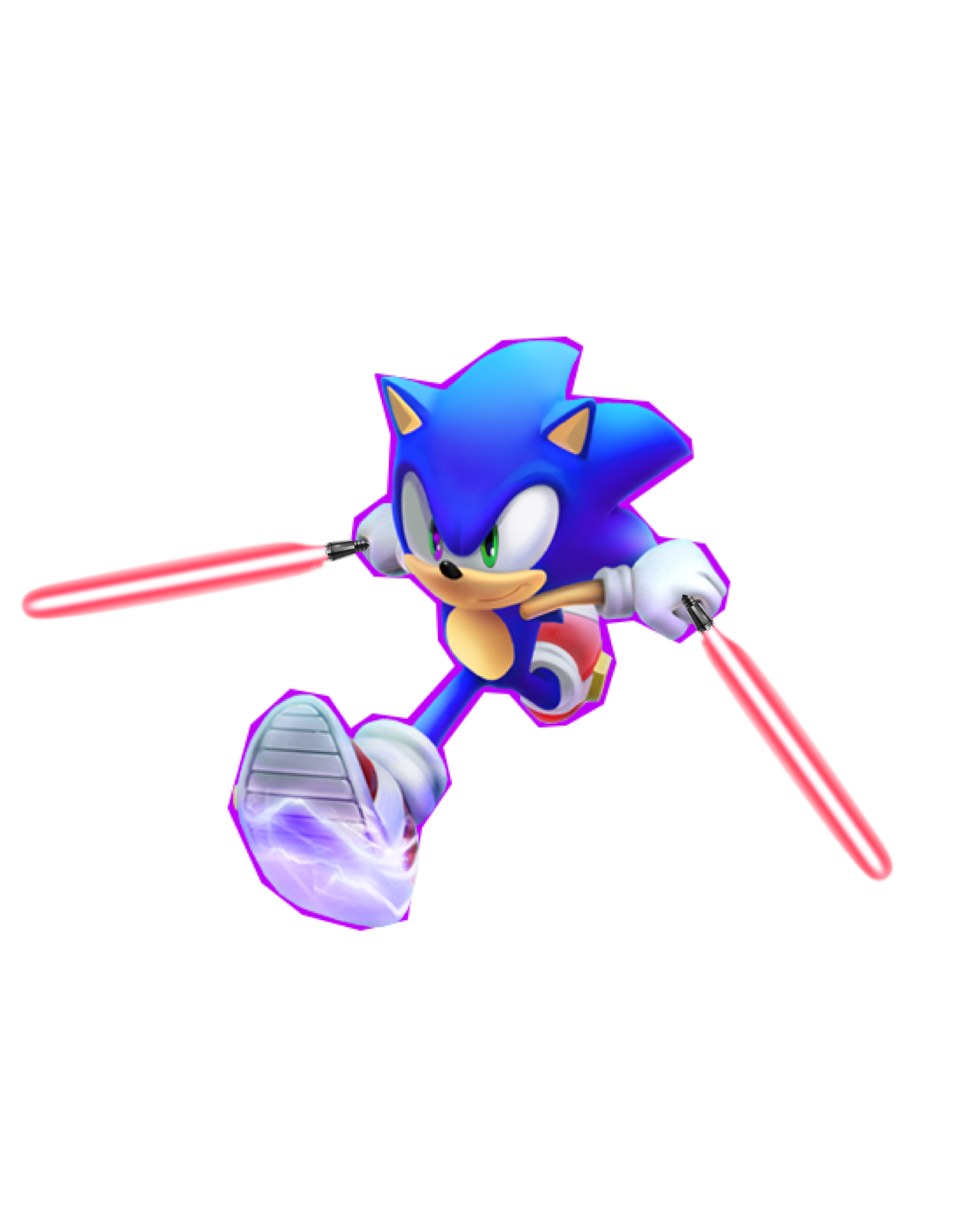My hyper Sonic render by shadowXcode on DeviantArt