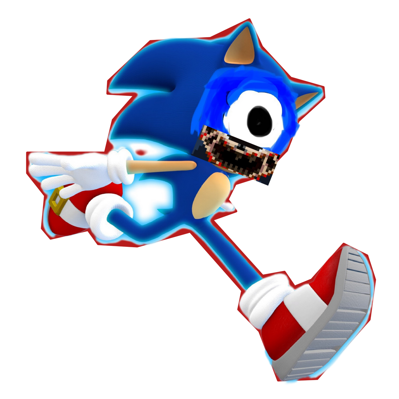 Sonic eyx running like Sonic render by shadowXcode on DeviantArt