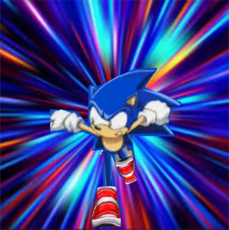 Sonic travels through time and space by shadowXcode on DeviantArt