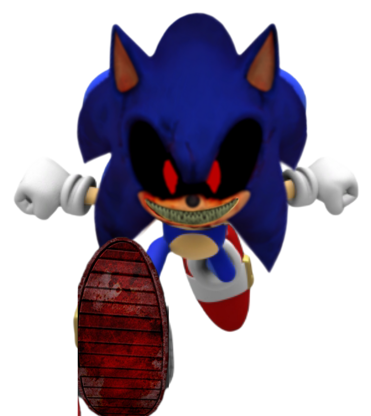 Sonic exe running render by shadowXcode on DeviantArt
