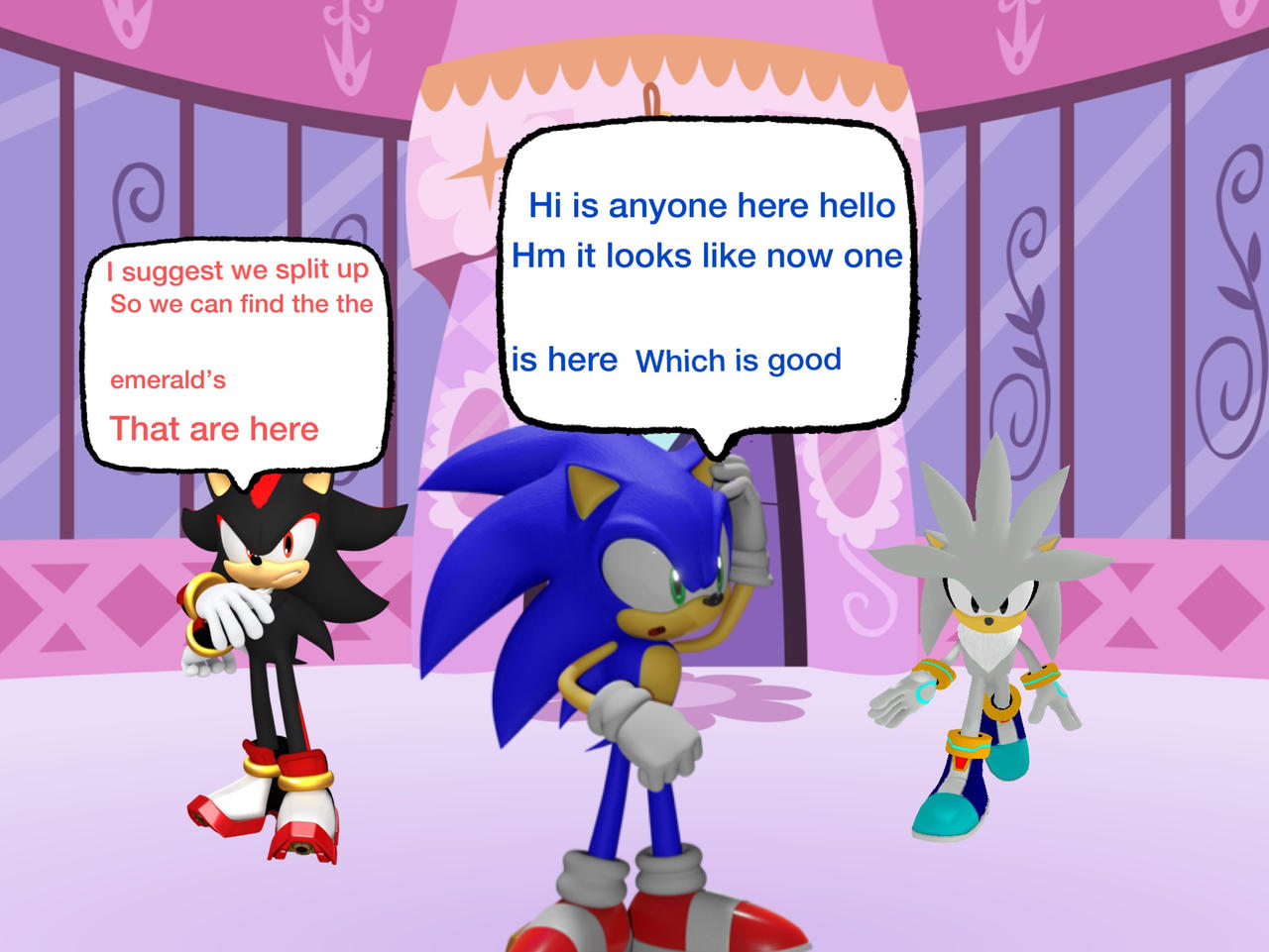 Sonic and shadow comic dub part 4 by shadowXcode on DeviantArt