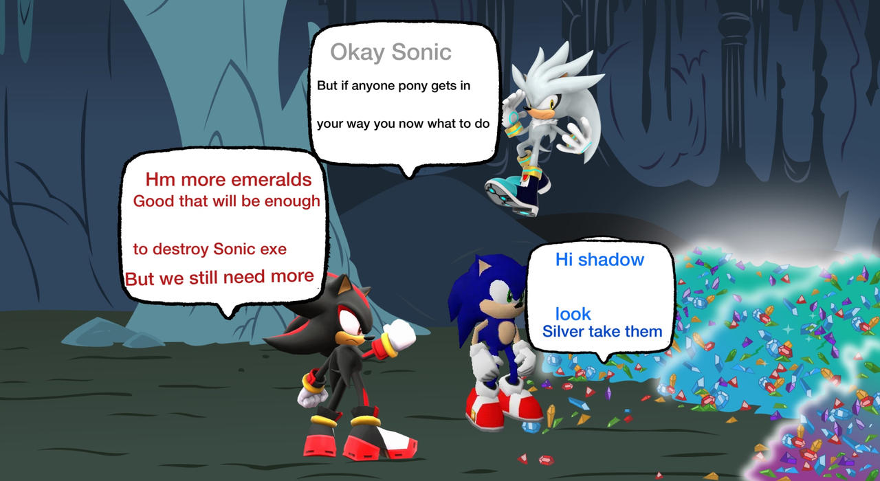 Sonic and shadow comic dub part 7 by shadowXcode on DeviantArt