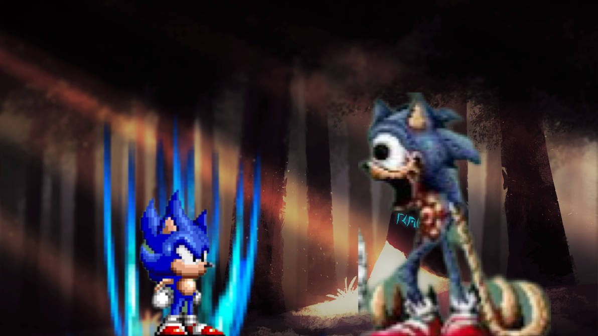 Who are these two characters in Sonic eyx by shadowXcode on DeviantArt