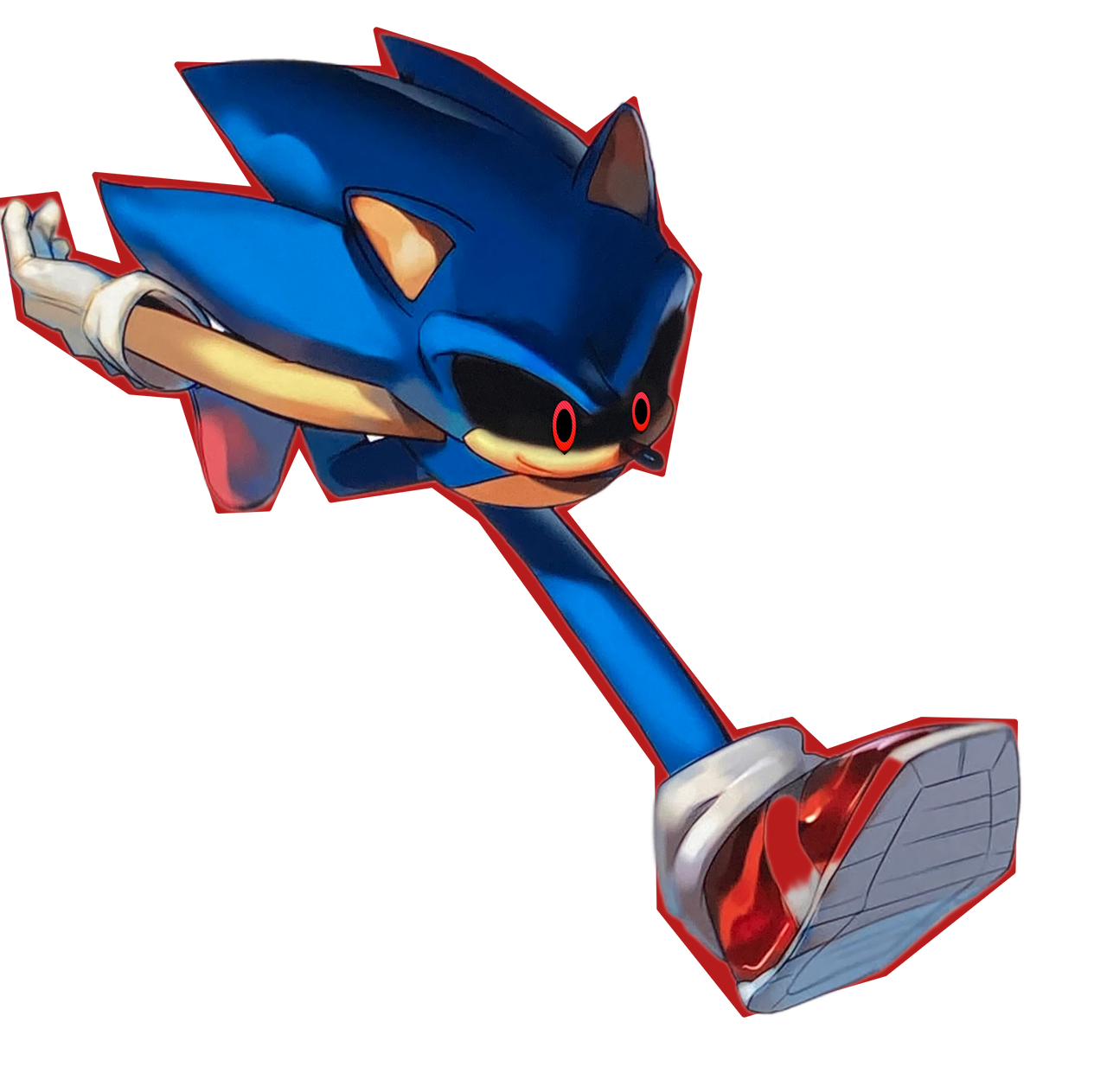 Sonic eyx doing the jojo punch by shadowXcode on DeviantArt