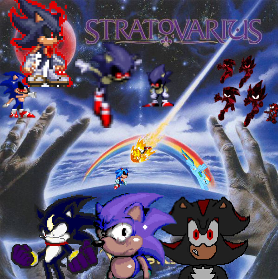 Sonic and friends vs the Sonic exe army poster by shadowXcode on DeviantArt