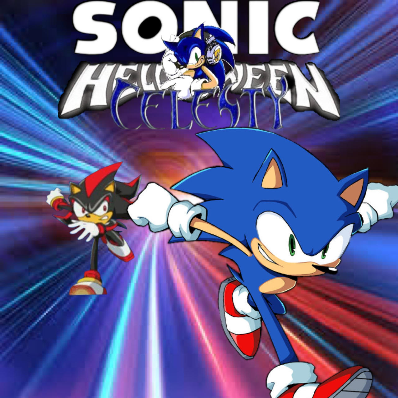 Shadow Running Deviantart Sonic and shadow running at light speed by shadowXcode on DeviantArt