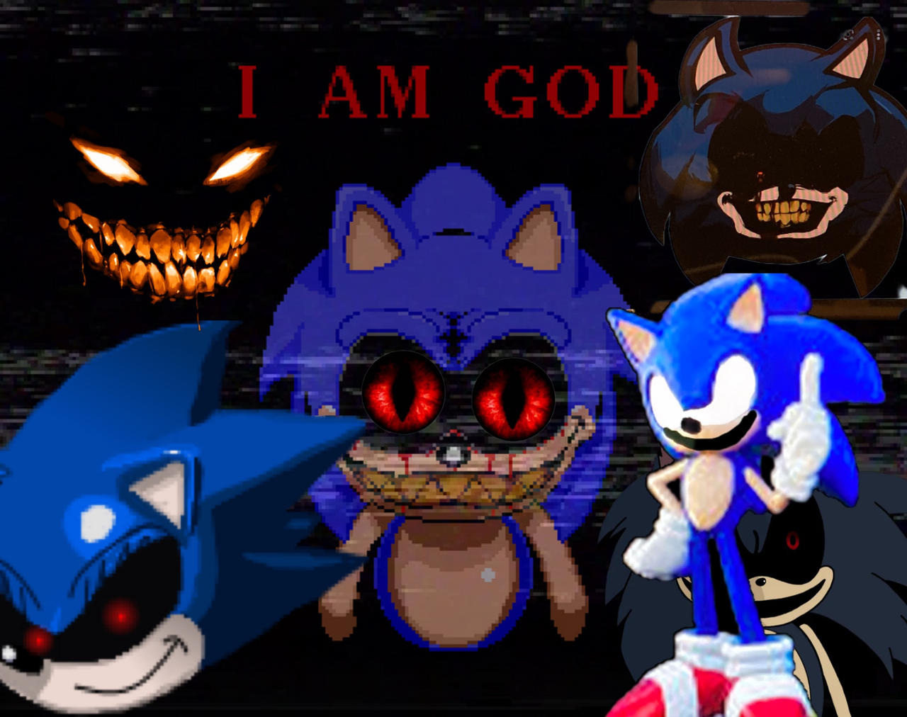Sonic exe jump scare screen by shadowXcode on DeviantArt