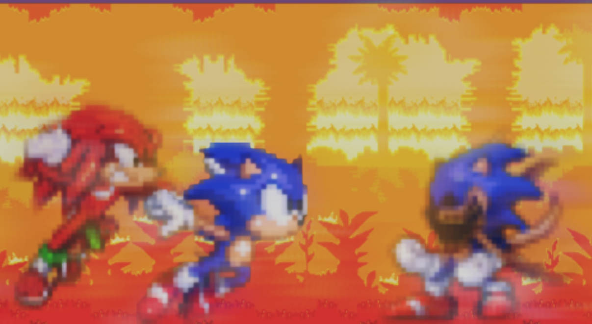 Light speed Sonic vs one last round exe by shadowXcode on DeviantArt