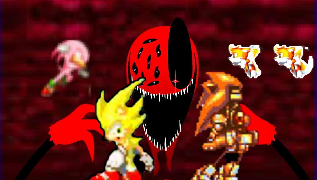 Sonic knuckles tails mecha sonic vs fatal error by shadowXcode on ...