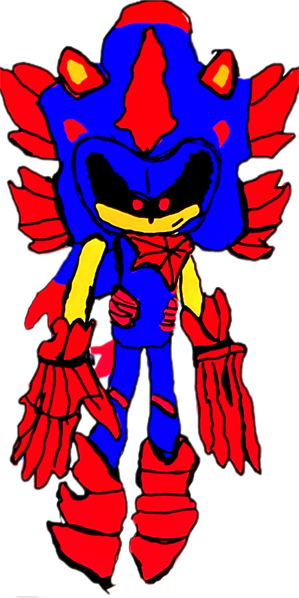 Exetior arch demon devil blood form fan made by shadowXcode on DeviantArt