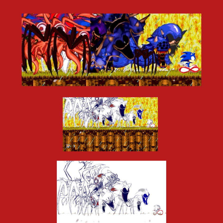 Sonic omt Smi true 3 form chasing sonic remake by shadowXcode on DeviantArt