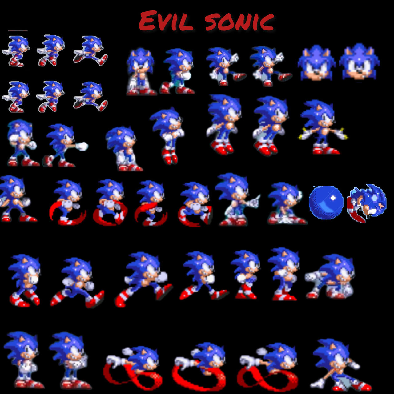 Classic Sonic Advance Style (REUPLOAD, DESC) by LostSM64Fan on DeviantArt