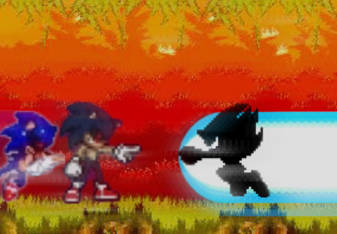 Dark Sonic Exe y Super Shadow by Sonicexedemonio on DeviantArt