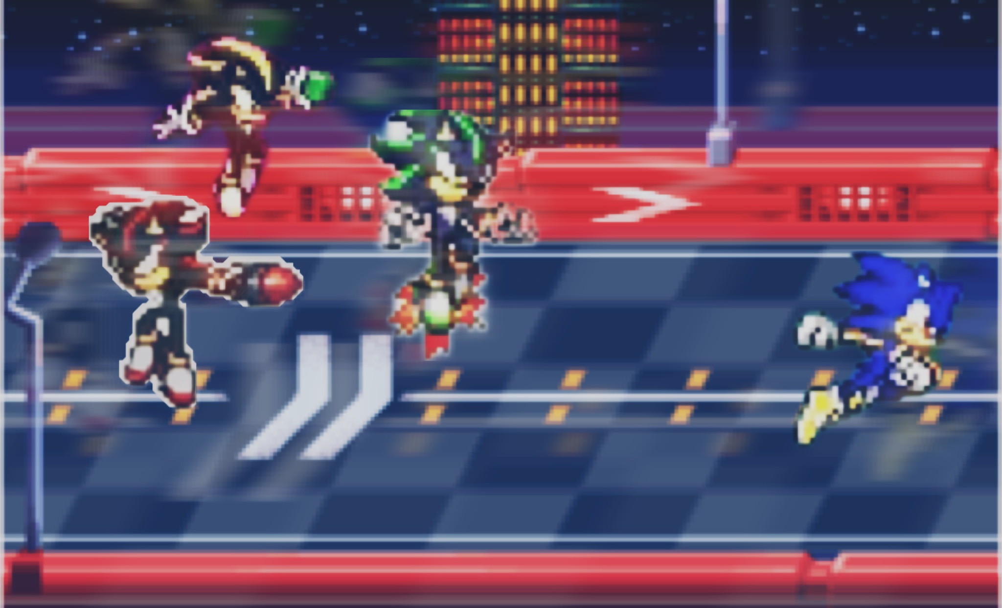 Shadow Android Blaster Sonic android vs The shadow androids part 2 by shadowXcode on DeviantArt
