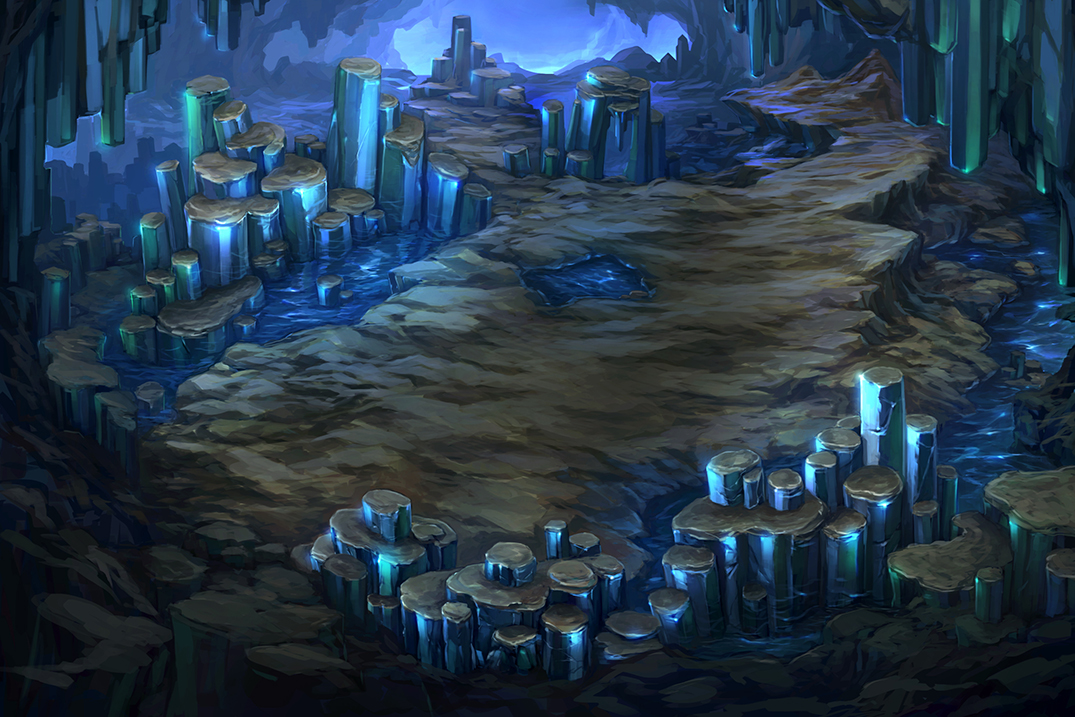 Crystal Cavern by dandanchoo on DeviantArt