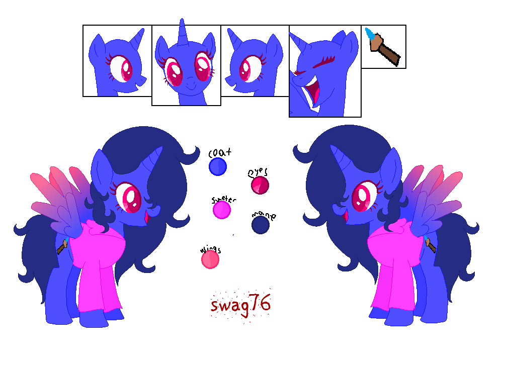 berry blue ref sheet