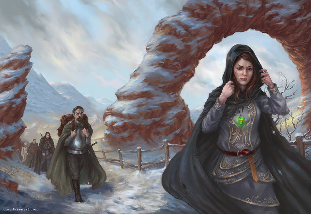 Dragon's Path by davidkeen Dragon's Path by davidkeen