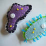 Paramecium and Amoeba Magnets