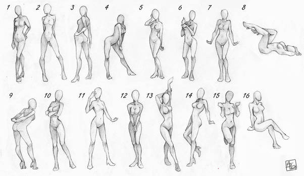 Pose References Female