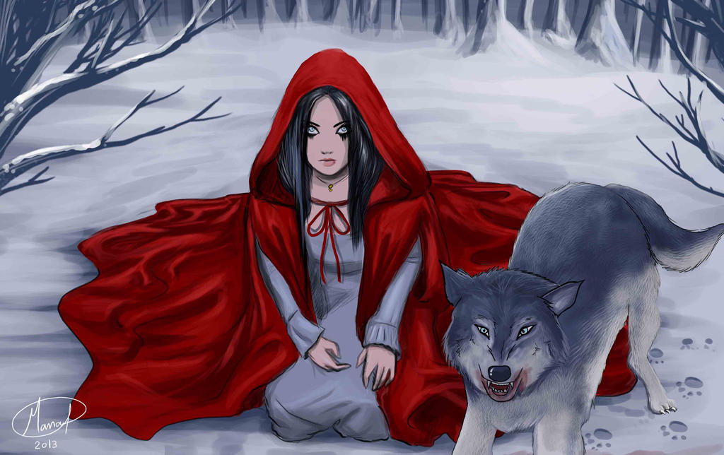 My wolf _red riding hood by manalsh88 on DeviantArt